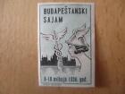 (3498) Reklamemarke - Budapestanski Sajam 1936