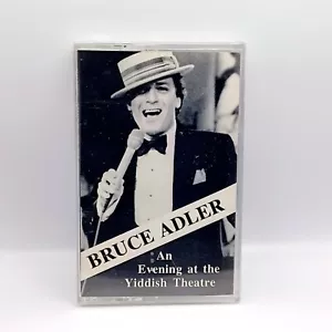 Bruce Adler - An Evening At The Yiddish Theatre 1991 cassette RARE OOP - Bild 1 von 2