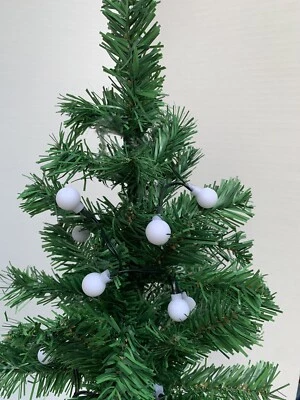 Four Little Christmas Trees Like The One Shown Connected By Wire And Solar Power - Image 1 of 4