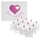 - Home Cupping Set - 12 Heart-Shaped Love Cups, Air Pump, & Extension Tube Fo...
