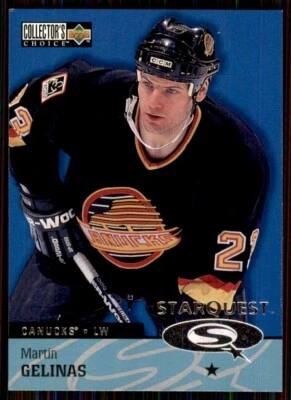 1997-98 Upper Deck Starquest Martin Gelinas Vancouver Canucks #SQ8 - Image 1 of 2