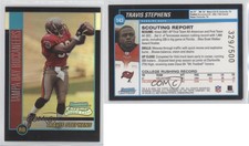2002 Bowman Chrome Refractor /500 Travis Stephens #143 Rookie RC