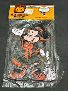 RARO DE COLECCIÓN KURT ADLER MADERA HALLOWEEN ADORNO BRUJA MINNIE RATÓN WALT DISNEY - Imagen 1 de 6