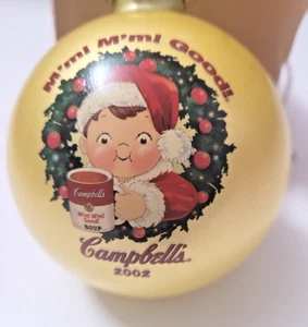 Campbell's Collectors Edition 2002 Christmas Ornament gelb - Bild 1 von 8