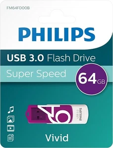 Philips FM64FD00B USB flash drive 64 GB USB Type-A 3.2 Gen 1 - NEU (773)) - Bild 1 von 1