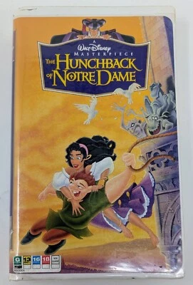 The Hunchback of Notre Dame VHS (1996) - NTSC - English - Good (Tested) - Image 1 of 4