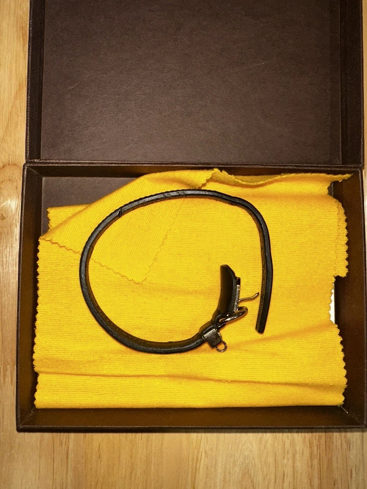 Goyard Dog Collar Size Small Black - Image 1 of 4