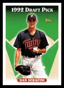 1993 Topps Dan Serafini #307 RC Minnesota Twins - Picture 1 of 2