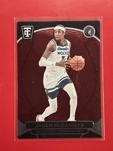 2024-25 Panini Totally Cert#129 JADEN MCDANIEL Mirror Maroon NBA Timberwolves😎 - Picture 1 of 2