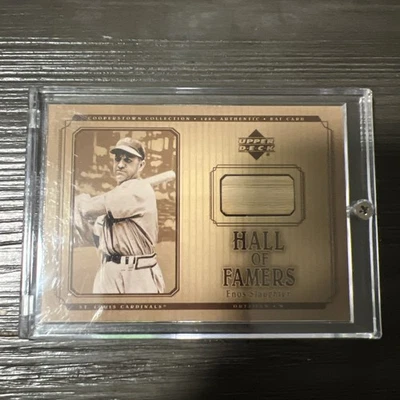 2001 Upper Deck Salón de la Fama Bat Enos Slaughter #B-ES HOF Foto 1 de 2