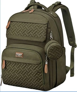 Babbleroo Original Windelrucksack Army Grün Reise Wasserdicht Top Zustand - Bild 1 von 6