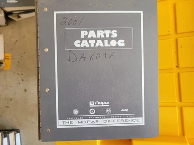 Dodge Dakota 2001 contador de concesionario piezas de fábrica carpeta manual OEM 3,9 L 4,7 L Foto 1 de 3