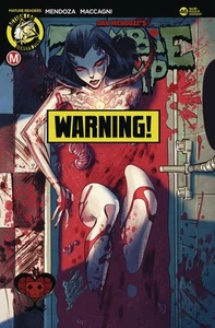 2018 Action Lab Zombie Tramp #46 Dan Mendoza Celor Risque Variant - Picture 1 of 1