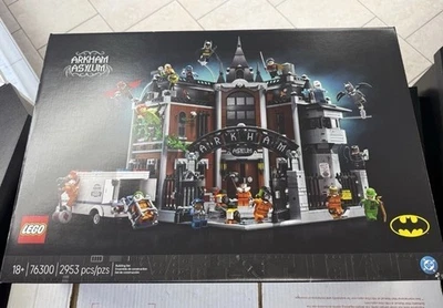 lego 76300 Arkham Asylum DC Batman 2,953 Pieces Brand New Sealed! - Image 1 of 2
