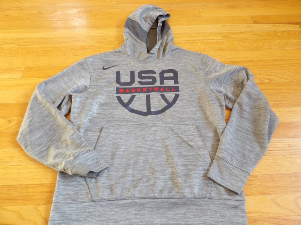 SUDADERA CON CAPUCHA NIKE TEAM USA OLYMPICS BALONCESTO RENDIMIENTO TALLA M Foto 1 de 4
