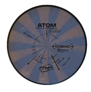 MVP Discs Cosmic Electron Atom Putt & Approach Blue And Pink Swirls 174g - Picture 1 of 4