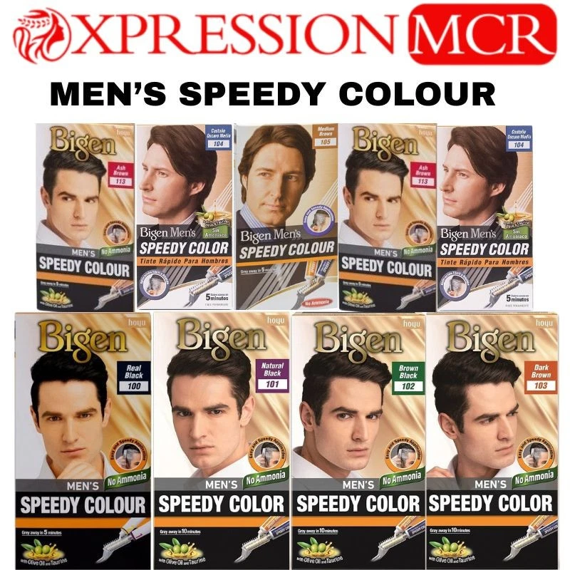 Bigen Mens Speedy Hair Color No Ammonia All Colour UK Seller - Изображение 1 из 1
