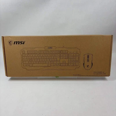 New MSI k322 Combo Keyboard Gaming Keyboard M321 - Image 1 of 4