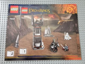New LEGO Instruction Manual Only 79007 Battle at the Black Gate LOTR - Picture 1 of 1