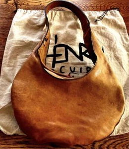 HENRY CUIR Shoulder Bag Leather - Picture 1 of 12
