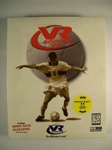 VR Soccer '96, VR Sports, DOS CD-ROM, Unopened- still in shrink-wrapped package - Picture 1 of 6