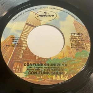 Con Funk Shun - Confunkshunizeya / Who Has The Time 45 - Mercury - Soul Funk - Picture 1 of 2