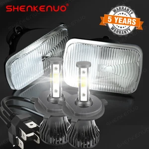 7x6" 5x7 INCH Led Headlight High/Low beam for ford F150 F650 F750 E150 E250 E350 - Picture 1 of 17