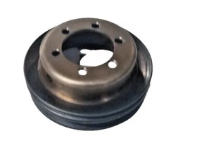Fits 66 67 68 Hemi Crank Pulley 2 Groove NEW - Picture 1 of 1
