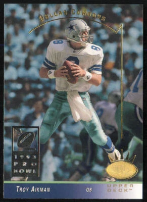 Troy Aikman 1993 SP #64 Dallas Cowboys - Image 1 of 2