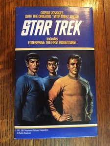 Star Trek Classic Voyages 1987 Pocket Books 4 Book Box Set Paperback* - Picture 1 of 13
