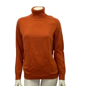 VICTOR ALFARO MERINO EXTRAFINE WOOL TURTLENECK SWEATER LG NWT - Picture 1 of 7
