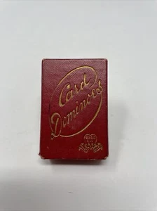 Vintage Card Dominoes Good All Trade Mark - Picture 1 of 5