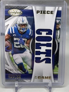 2023 Certified Football Jonathan Taylor POG - 25 Piece Of The Game 100/199 Colts - Bild 1 von 3