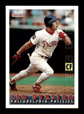 1995 Bazooka Len Dykstra   #90 - Image 1 of 2