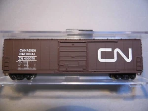 N - LIFE-LIKE - Evans 50’ Boxcar, Canadian National 400376 LN w/knuckle cpl - Picture 1 of 2