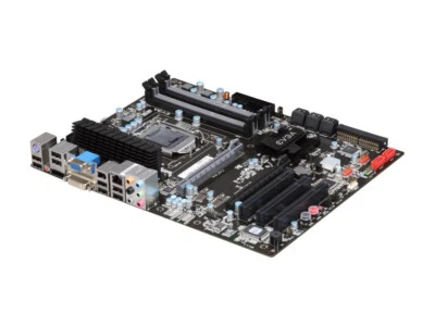 EVGA 123-CD-E635-RX LGA 1156 Intel H55 ATX Motherboard - Image 1 of 3