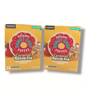 48 CT KEURIG Donut Shop Caramel Apple Pie K-Cup Pods Coffee Limited Edition 2026 - Picture 1 of 8