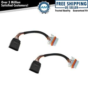 OEM 7L6971071A HID Headlight Wiring Harness Pair for Volkswagen Touareg Hybrid