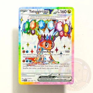 Surging Sparks -Tatsugiri ex 226/191 Full Art Ultra Rare - Pack Fresh - Picture 1 of 2