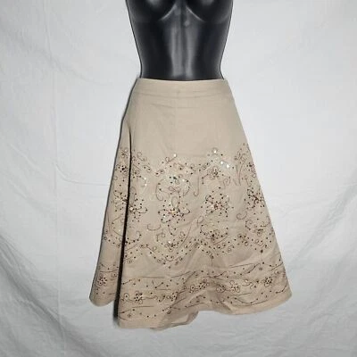 Falda vintage y2k floral hada capricho midi línea una Foto 1 de 3