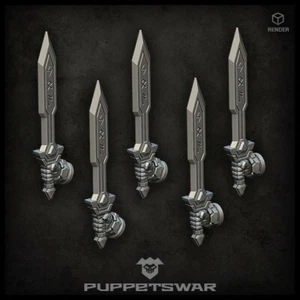 Puppets War Rune Swords (right) New - Picture 1 of 1