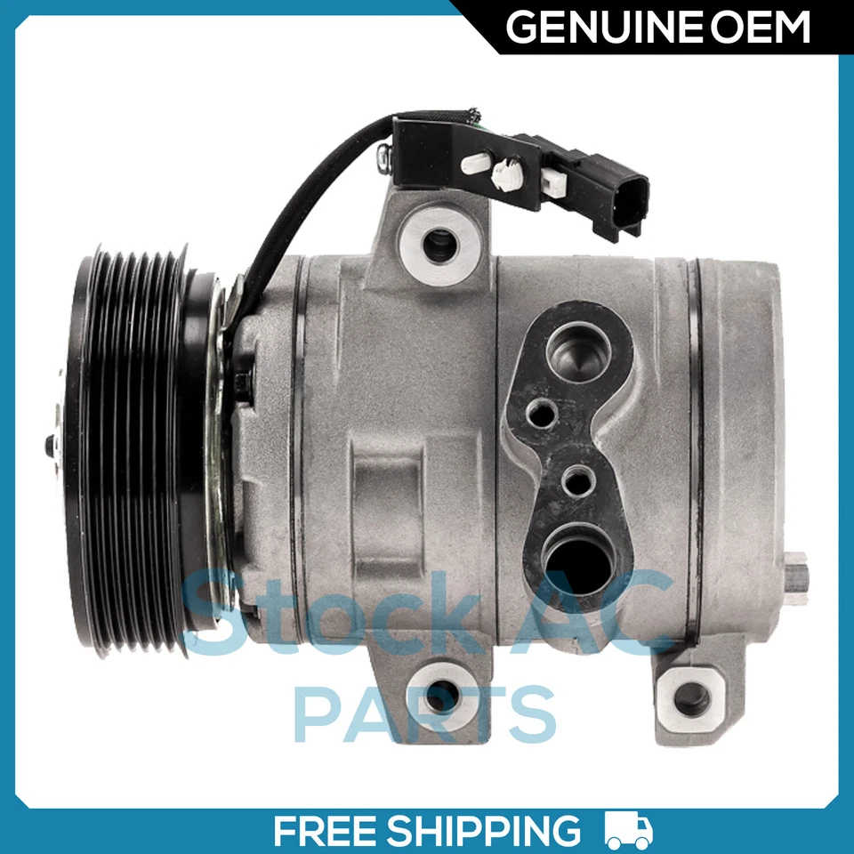 Nuevo compresor de aire acondicionado OEM para Ford Focus 2,0 L - 2008-11 / Transit Connect 2010-13 Foto 1 de 4