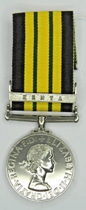 Africa General Service Medal AGSM EiiR with Ribbon & Kenya bar Military Medal - Picture 1 of 2