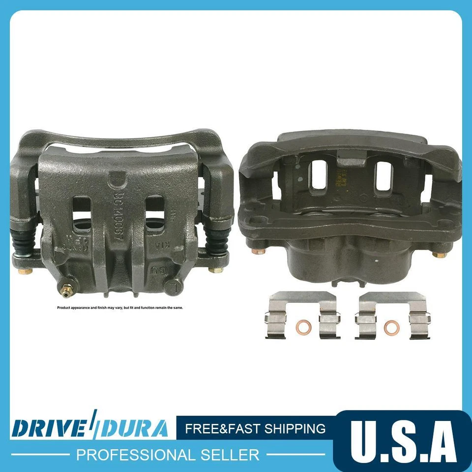 Pinza de freno de disco delantera 2 piezas para Kia Sedona 2004 2005 Foto 1 de 4