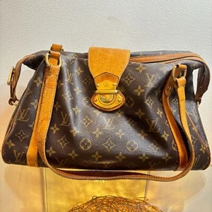 Bolso de hombro LOUIS VUITTON M51186 monograma Stresa PM lona marrón jp - Imagen 1 de 14
