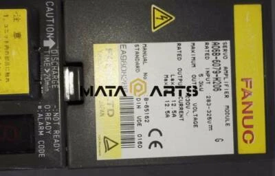 One FANUC A06B-6079-H206 Servo Drive A06B6079H206 Used - Image 1 of 2