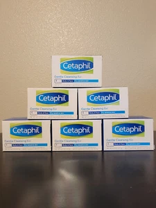 Lote de 6 barras de corte suave Cetaphil cuerpo y cara seca, piel sensible 4,5 oz - Imagen 1 de 2