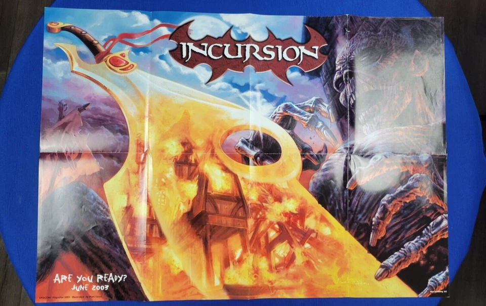 Dragon Magazine Incursion Poster 21 x 30 - Image 1 of 2