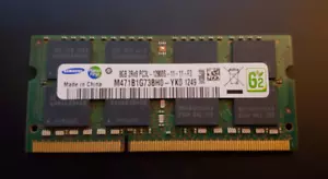 Samsung 8GB PC3L-12800 DDR3 1600 204-Pin So Dimm Memory Module M471B1G73BH0-YK0 - Picture 1 of 1