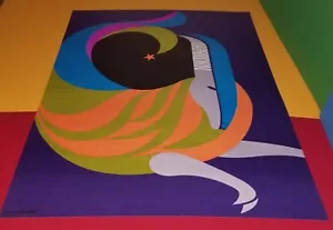 VINTAGE ORIGINAL 69' ASTROLOGIE STEINBOCK ZODIAK POSTER GERRY JOE SIMBOLI PSYCHEDELIC - Bild 1 von 14
